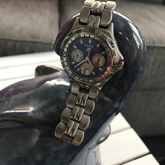 Unisex Fossil Watch Blue Bq 8793 | Poshmark